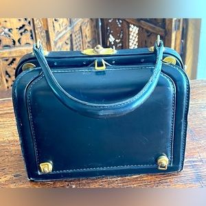 Vintage leather handbag